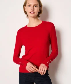 Etam Crew Neck Sweater CARDINAL Outlet