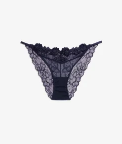 Etam Culotte brésilien en dentelle BLEUNUIT New