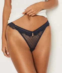 Etam Culotte en dentelle ANTHRACITE New