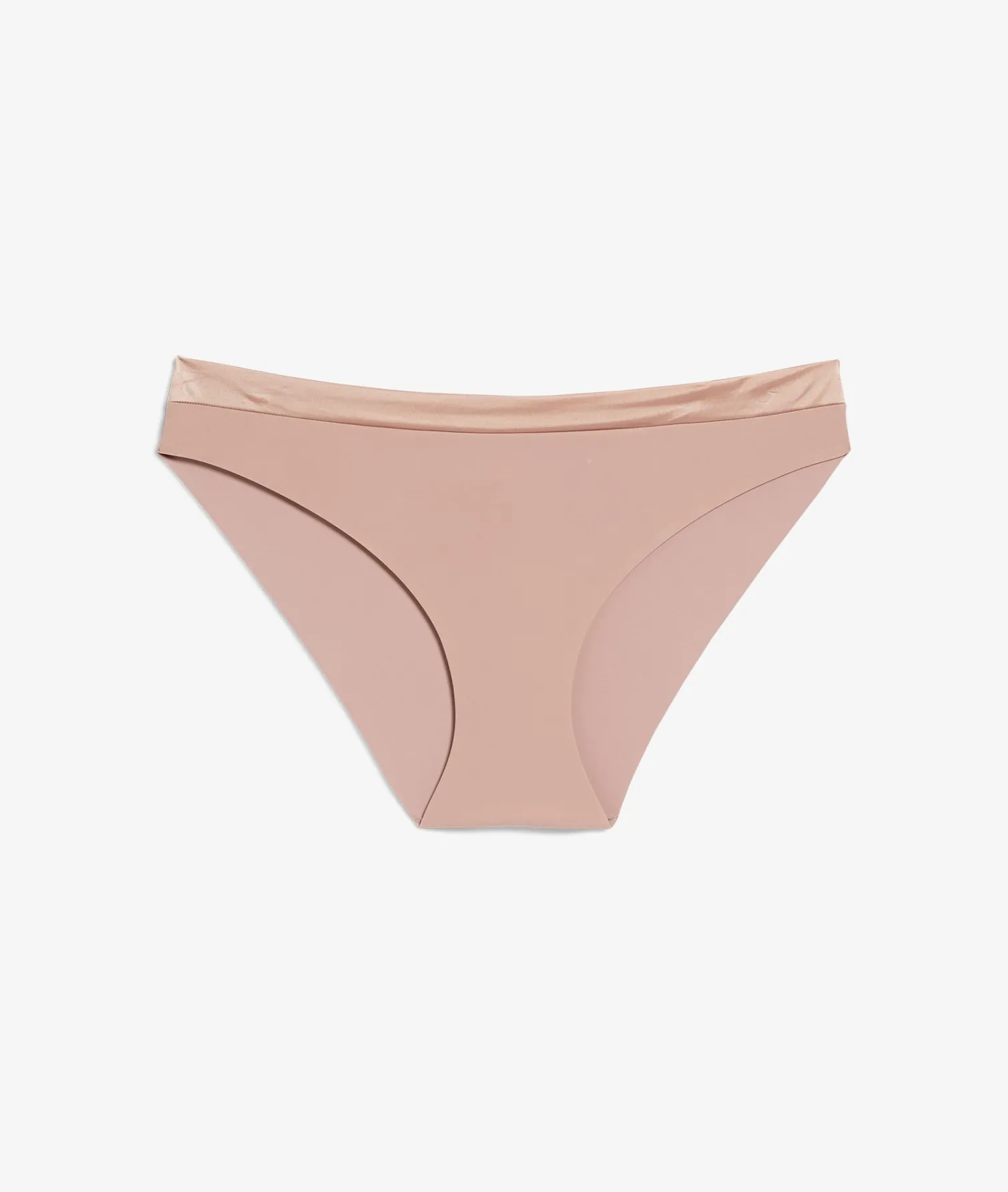 Etam Culotte microfibre satinée TAUPE Cheap