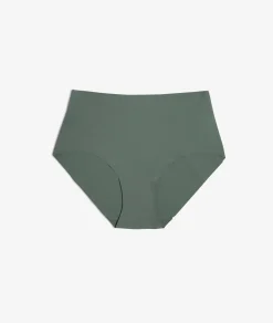 Etam Culotte midi en microfibre KAKI Cheap