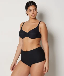 Etam Culotte taille haute spécial dos nu plongeant - maintien fort NOIR Online