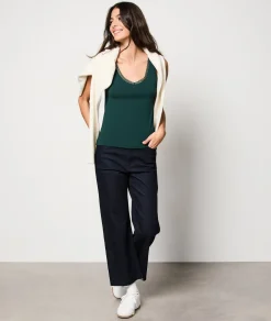 Etam Débardeur maille thermique VERTSAPIN Outlet