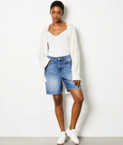 Etam Denim Bermuda Shorts BLUE Shop