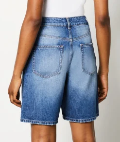 Etam Denim Bermuda Shorts BLUE Shop