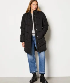 Etam Doudoune longue NOIR Cheap