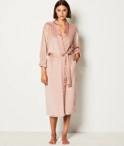 Etam Déshabillé en velours BEIGE Clearance