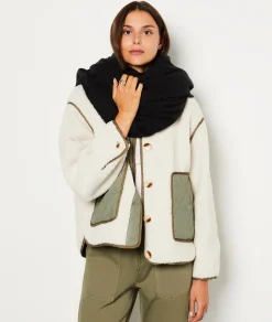 Etam Echarpe fine NOIR Discount