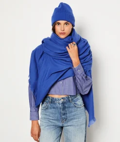 Etam Echarpe fine BLEUROYAL Hot