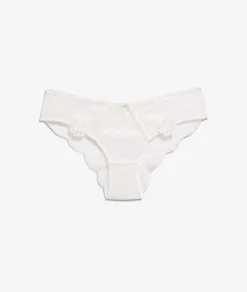 Etam Embroidered Lace Boyshort ECRU Cheap