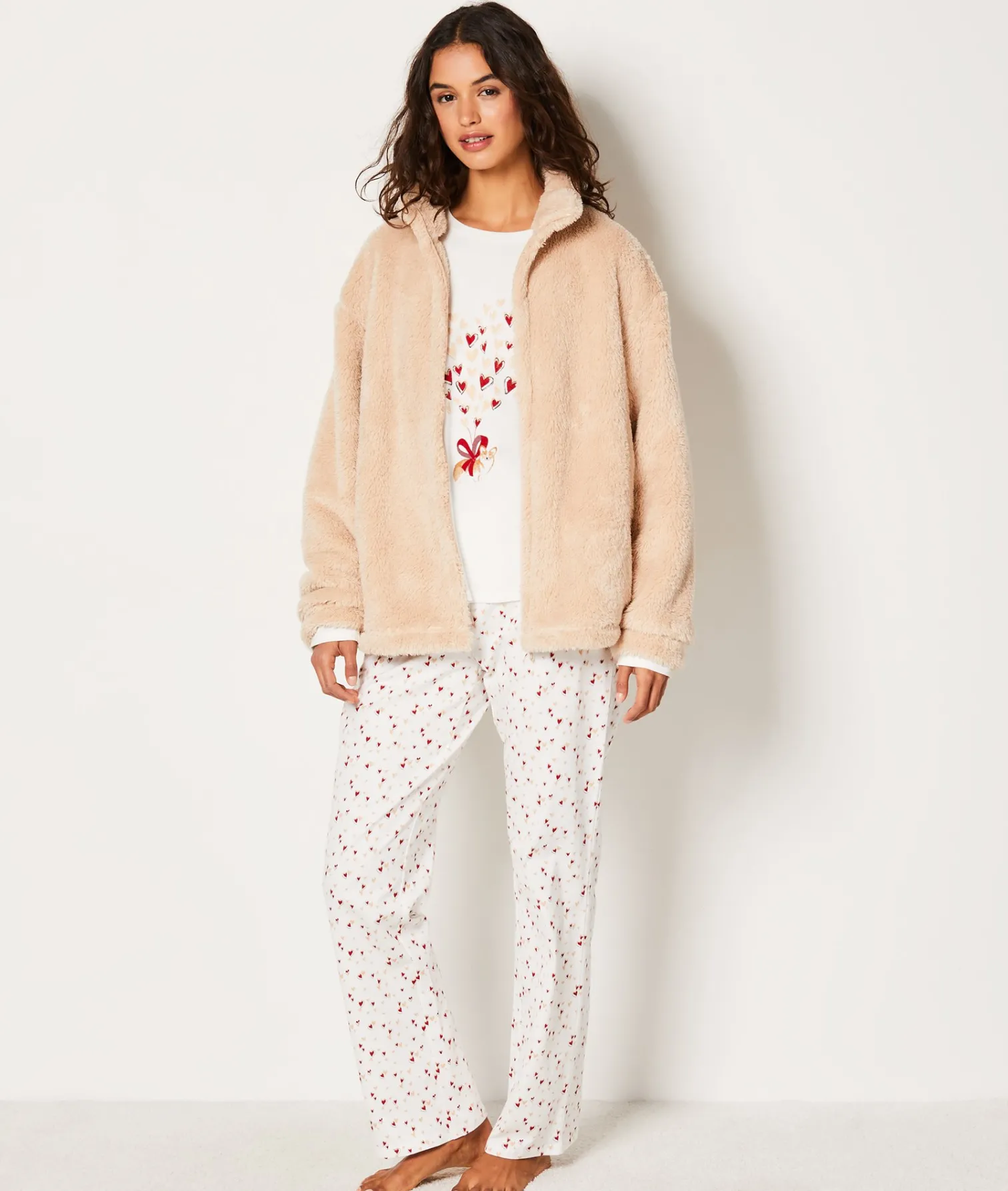 Etam Ensemble 3 pièces de pyjamas veste polaire DUNE Online