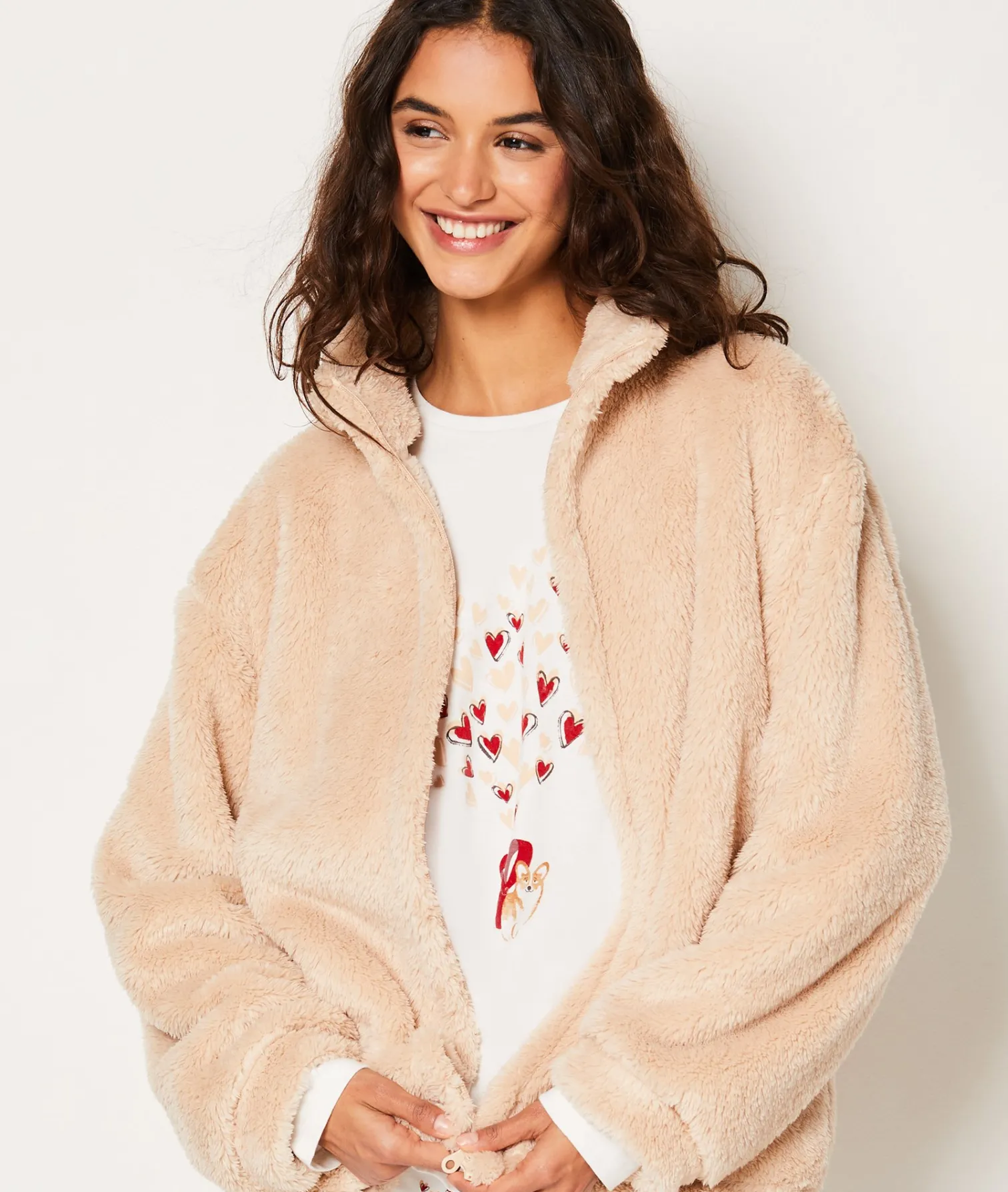Etam Ensemble 3 pièces de pyjamas veste polaire DUNE Online
