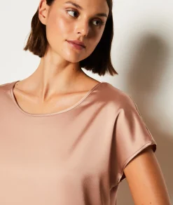 Etam Ensemble 3 pièces de pyjamas satiné IMPFDECRU Cheap