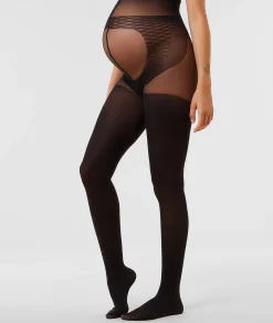 Etam Essential Semi-Opaque Tights  - 30D Black Sale