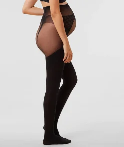 Etam Essential Semi-Opaque Tights  - 30D Black Sale