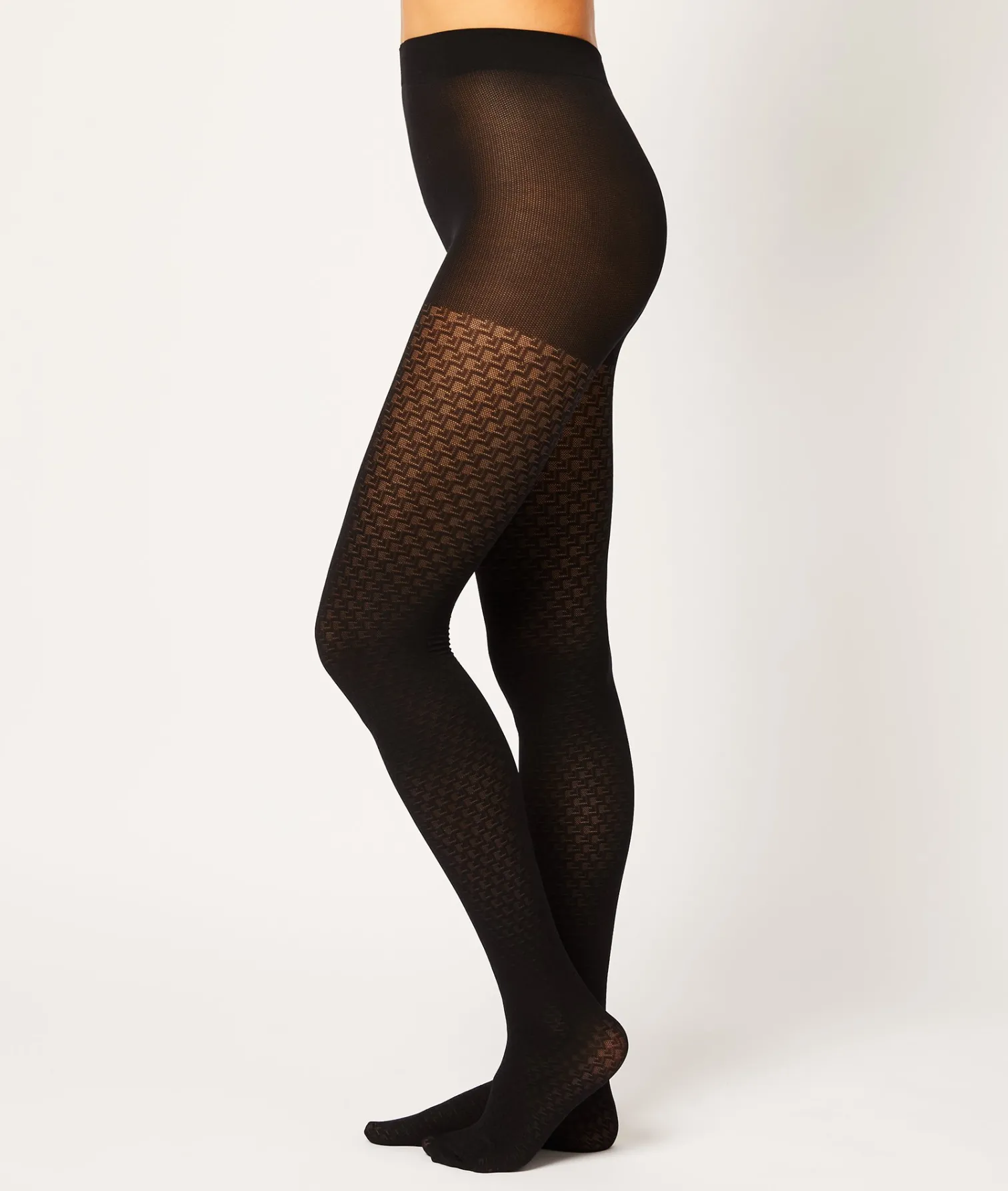 Etam Fashion Tights BLACK Best