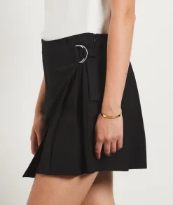 Etam Flared Short Skirt BLACK Clearance