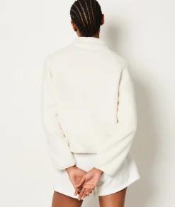 Etam Fleece Jacket ECRU Flash Sale