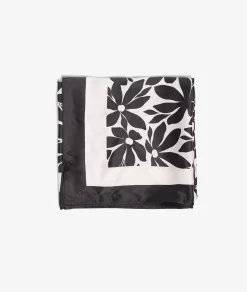 Etam Floral Scarf IMPFDBLACK Best Sale
