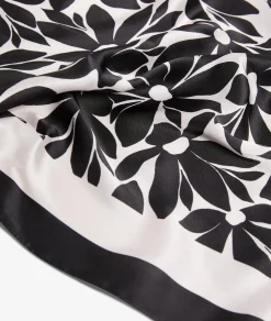 Etam Floral Scarf IMPFDBLACK Best Sale