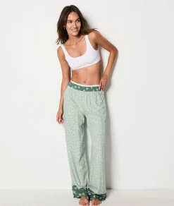 Etam Floral Trousers NILEGREEN Shop