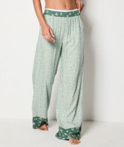 Etam Floral Trousers NILEGREEN Shop