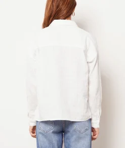 Etam Flowing Shirt ECRU Flash Sale