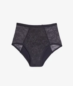 Etam Flux abondant - Culotte taille haute de règles NOIR Flash Sale