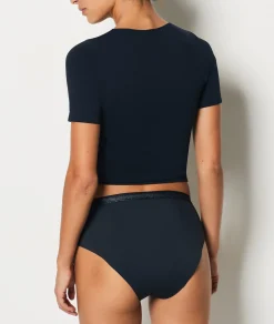 Etam Flux abondant - Culotte taille haute NOIR Shop