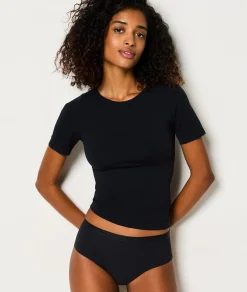 Etam Flux abondant - shorty de règle NOIR Outlet