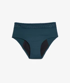 Etam Flux abondant - shorty de règle en coton ENCRE Sale