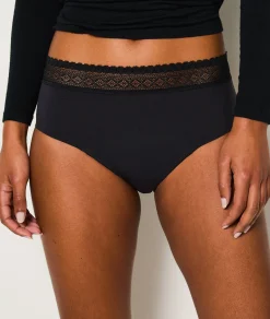 Etam Flux abondant - shorty de règle en coton NOIR Cheap