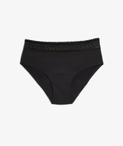 Etam Flux moyen - shorty de règle en coton NOIR Best