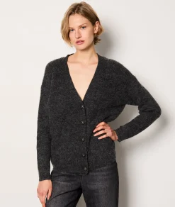 Etam Gilet à boutons pailletés ANTHRACITE Cheap