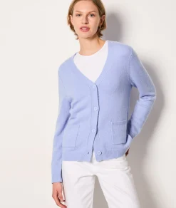 Etam Gilet boutonné BLEUCIEL Sale