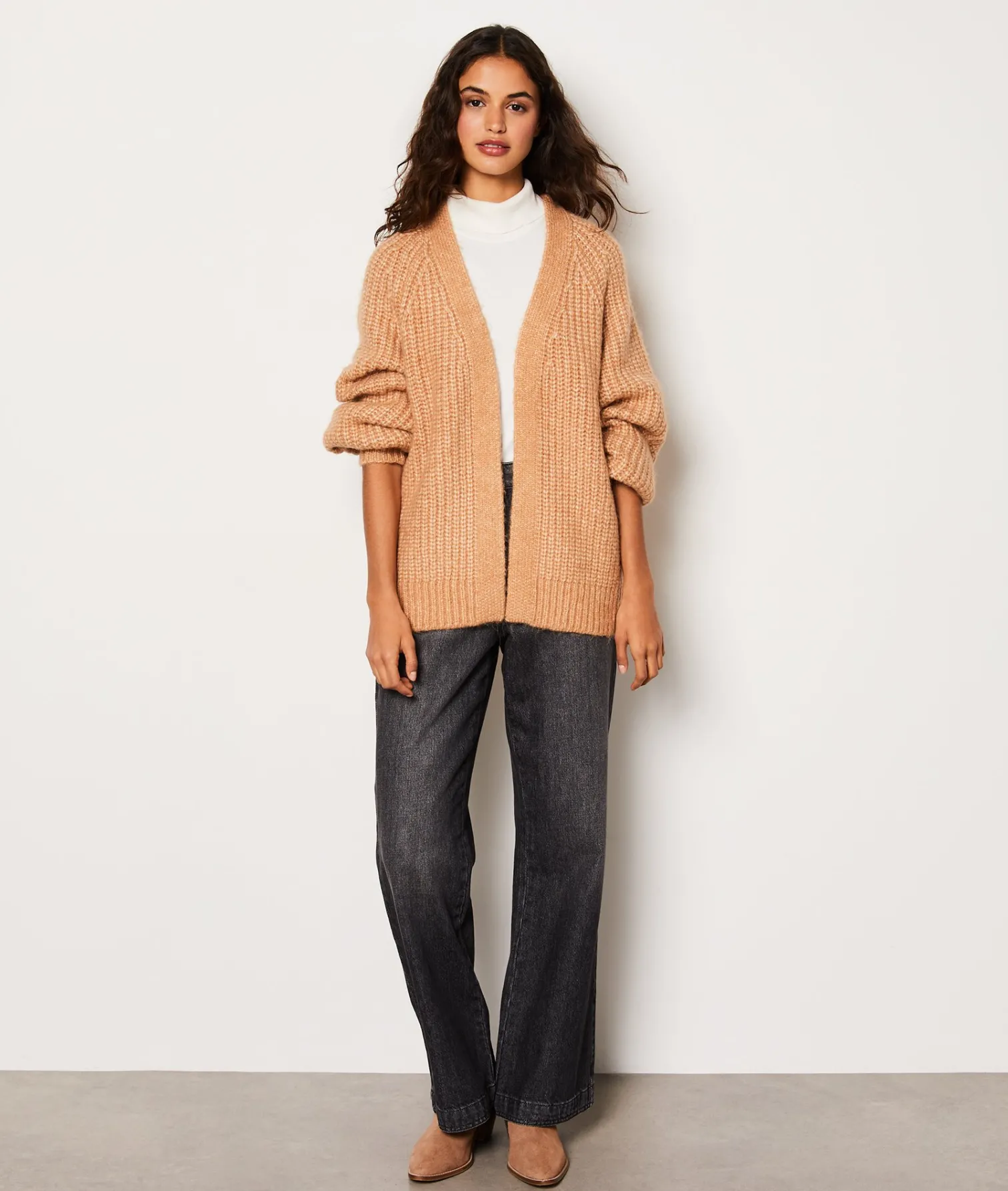 Etam Gilet long en maille DUNE Cheap
