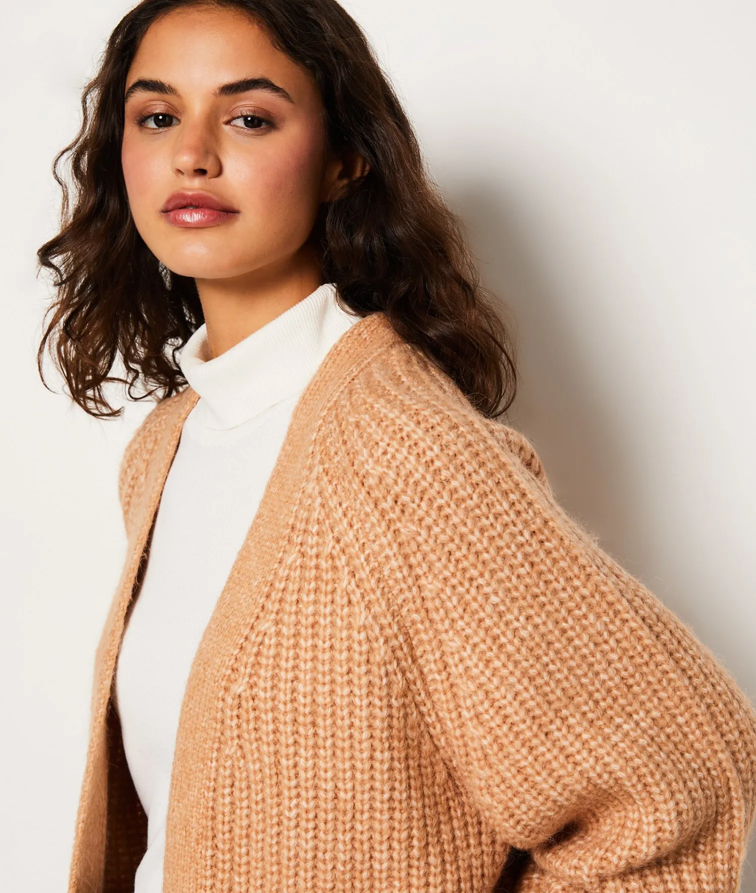 Etam Gilet long en maille DUNE Cheap