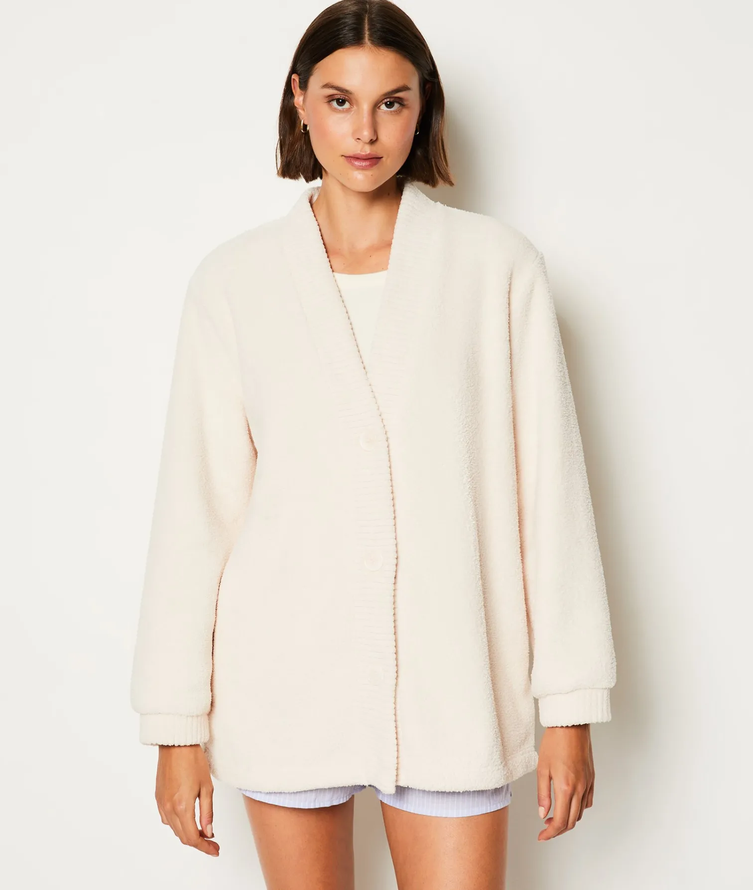 Etam Gilet polaire ECRU Sale