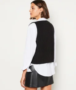 Etam Gilet sans manches NOIR Cheap