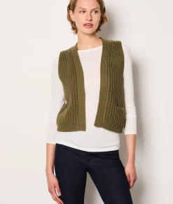 Etam Gilet sans manches ARGILE Shop