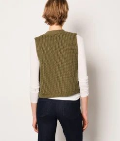 Etam Gilet sans manches ARGILE Shop