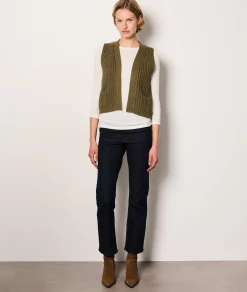 Etam Gilet sans manches ARGILE Shop