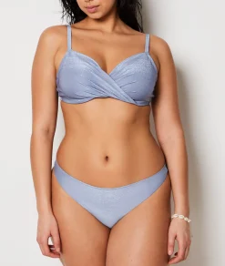 Etam Glitter Bikini Bottom GREY Flash Sale