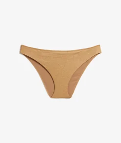 Etam Glitter Bikini Bottom Gold Cheap
