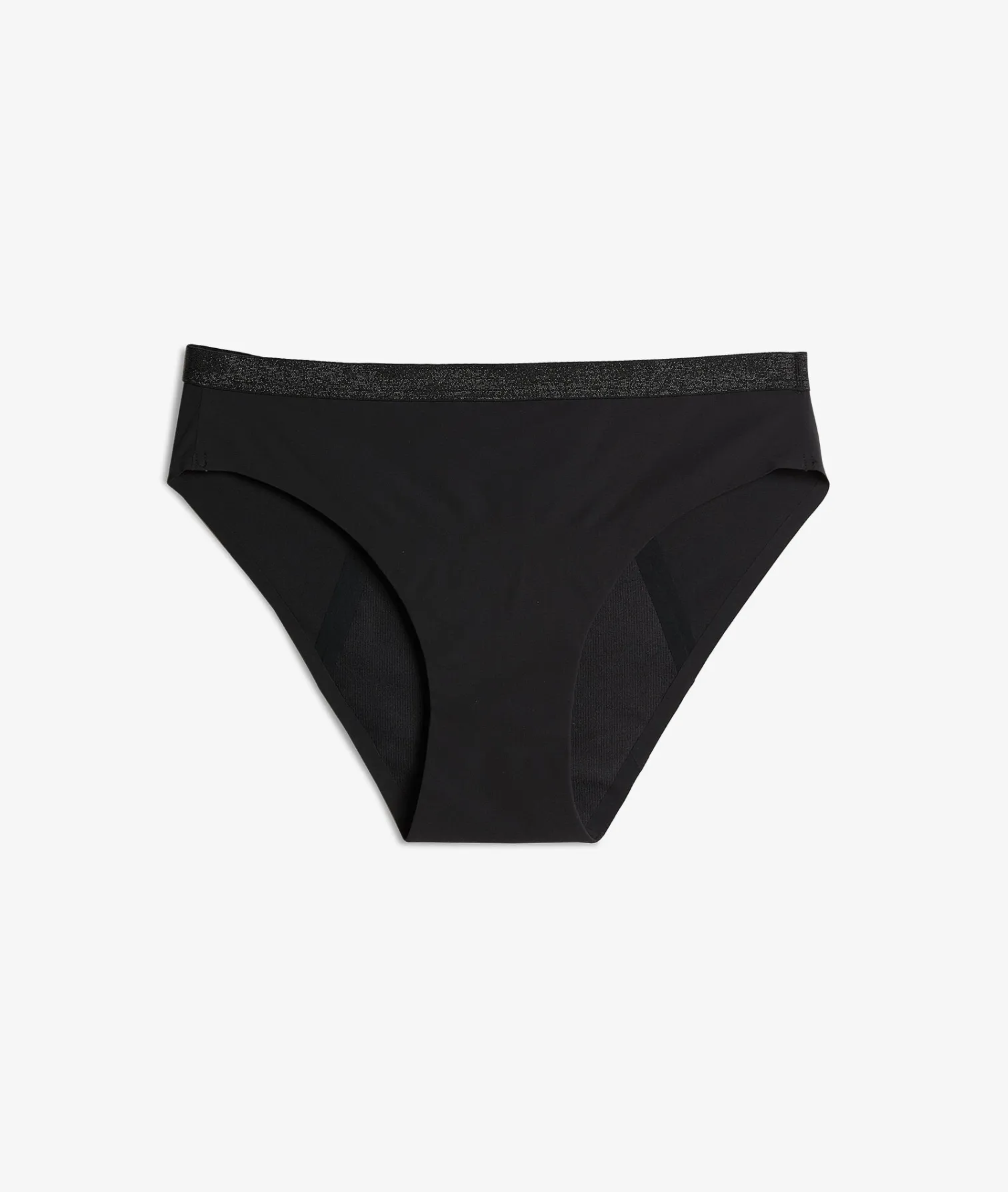Etam Heavy Flow - Organic Cotton Period Boyshorts BLACK Best Sale