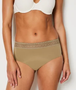 Etam Heavy Flow - Period Boyshort KHAKI Discount
