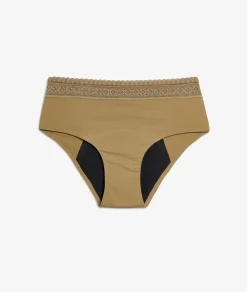 Etam Heavy Flow - Period Boyshort KHAKI Discount