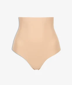 Etam High Waist Bikini - Firm Control NUDE Cheap
