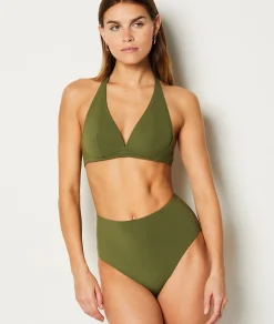 Etam High Waist Bikini Bottom KAKI Best