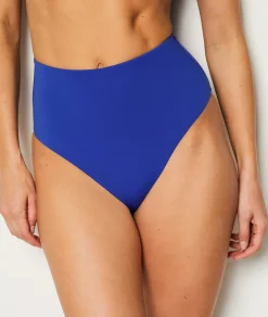 Etam High Waist Bikini Bottom BLEUROYAL Outlet